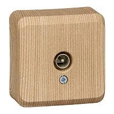 Розетка телевизионная Systeme Electric Этюд TVA-002D