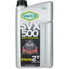 Моторное масло Yacco SVX 500 Snow 2T (2л)