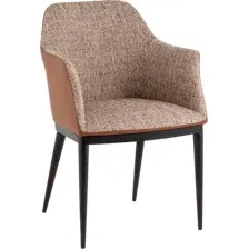 Стул с подлокотниками Stool Group Itan NC DC1122 997-7+ PU8161s (коричневый)