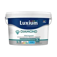 Краска Dulux Luxium Prof Diamond Фасадная гладкая BW (2.5л, матовый)