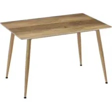 Обеденный стол Tetchair Остин (керамика матовая/натуральное дерево)