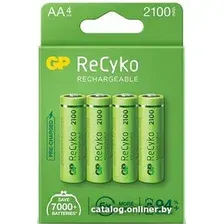 Аккумулятор GP ReCyko AA 2100mAh 4 шт.