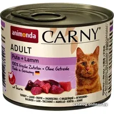 Консервированный корм для кошек Animonda Carny Adult с индейкой и ягненком 200 г