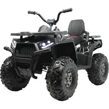 Детский квадроцикл RiverToys H999HH (черный Spider)