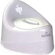 Детский горшок Kidwick Ракушка / KW030402 (серый/белый)
