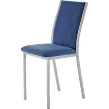 Стул AMC Comfort 2 Г Т5.12 (ткань синий/серебристый)