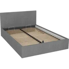 Двуспальная кровать МДК Диана Grey КР1-GRY1600 160x200
