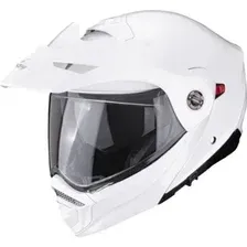 Мотошлем Scorpion Exo ADX-2 Solid (р. XS, белый)