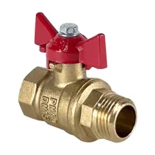 Шаровой кран Valfex DeltaPro ВР/НР 3/4" / VF.218.LB1.034.DP (ручка-бабочка)