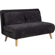Диван DiArt Элли 1300 (велюр Sensey graphite/ножки светлые)