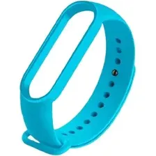 Ремешок для фитнес-трекера Miru 4090 для Mi band 5 (силиконовый, голубой)