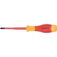 Отвертка Workpro VDE PH3x150мм WP341010