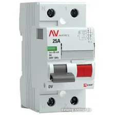 Устройство защитного отключения EKF Averes rccb-2-25-30-a-av