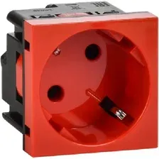 Розетка IEK 4525051 (красный)
