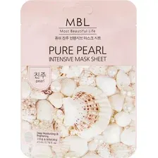 Маска для лица тканевая MBL с экстрактом жемчуга