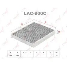 Салонный фильтр LYNXAUTO LAC-900C OPEL Astra K 15> / Indignia B 17> Mokka 12>