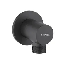 Шланговое подсоединение AQUATEK матовый черный