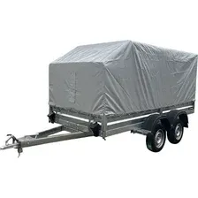Прицеп для автомобиля Avtos A35P2B (3500x1500x300, R13, двухосный, ресс. AL-KO, тент 1200мм Аэро)