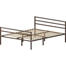 Кровать Домаклево Металика Г3+Г2 180х190 (коричневый)