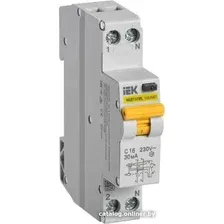 Дифференциальный автомат IEK KARAT АВДТ32ML С16 30мА MVD12-1-016-C-030-A