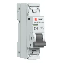 Выключатель автоматический EKF PROxima ВА 47-63N / M636110B