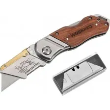 Нож строительный Workpro WP211014