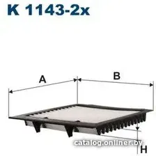Салонный фильтр Filtron K11432x