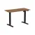 WELLDESK WDE BASIC 1200X675X18 (ЧЕРНЫЙ/ДУБ СТИРЛИНГ)