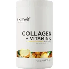 Коллаген OstroVit Vitamin C (400г, ананас)