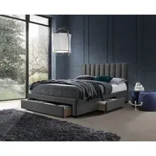 Кровать Halmar Grace 140/200 (серый)