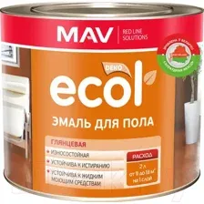 Эмаль MAV Ecol ПФ-266 (2кг, желто-коричневый)