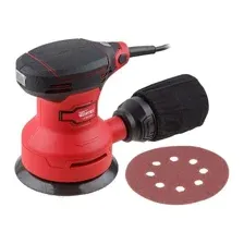 Эксцентриковая шлифмашина WORTEX LX RS 1225 240Вт, 125мм, 12000об/мин, Амплитуда колебаний 2мм, 1.3кг