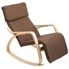 Кресло-качалка Calviano Relax 1103 (коричневый)