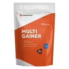 Гейнер "Multy Gainer, Pureprotein" 1000 грамм вкус банан