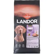 Сухой корм для собак Landor Monoprotein для взрослых собак всех пород с индейкой F2155 15 кг