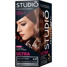 Крем-краска для волос Studio Professional ULTRA 6.47 Каштаново-медный