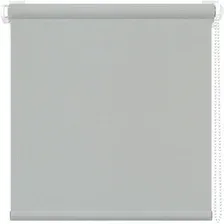 Рулонные шторы АС МАРТ Мадагаскар 120x200 (серый)