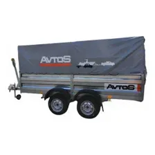 Прицеп Avtos A25P2B (2500*1500*300 ресс. AL-KO (R16) Тент 1200мм 2ос)