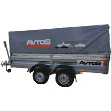 Двухосный прицеп AvtoS A30P2B тент 800