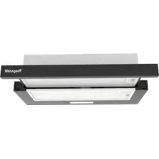 Вытяжка телескопическая Weissgauff TEL 600 Black Glass
