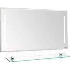 Акватон Зеркало Отель 120 с полкой 1A1014K0OT010