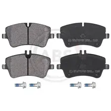 Тормозные колодки дисковые передняя ось A.B.S. 37165