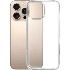 Чехол для телефона BoraSCO Silicone Case для Apple iPhone 16 Pro 73518 (прозрачный)