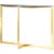 Консольный столик Stool Group Альба 115x30 / ECST-095-SR-TG (стекло черное/сталь золото)