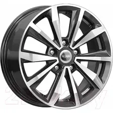Литой диск K&K КС974 16x6.5" 5x112мм DIA 57.1мм ET 43мм Алмаз черный