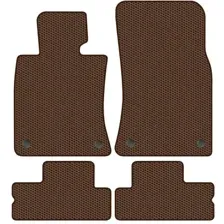 Комплект ковриков для авто Alicosta Mini Hatch II (хэтчбек 5 дв / R56) 2006 - 2014 (коричневый, сота)