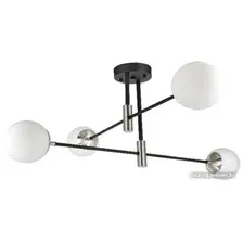 Люстра средней высоты Mirastyle SL-41986/4 BK+Satin