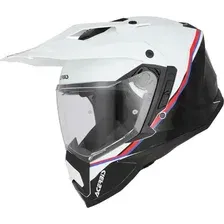 Мотошлем Acerbis Assault Graphic 0026652.237.068 (XL, белый/черный)