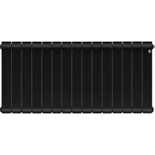 Биметаллический радиатор Royal Thermo Infinity 500 Noir Sable (15 секций)