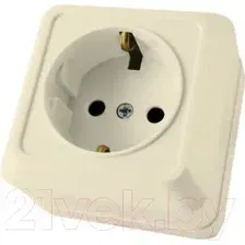Розетка TDM Ладога SQ1801-0211 (слоновая кость)